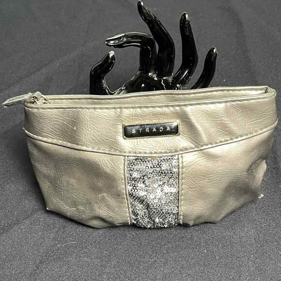 Vintage Gray Strada Clutch - Picture 1 of 5